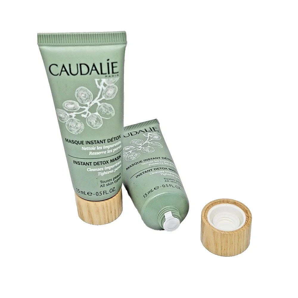 2x Caudalie Instant Detox Mask Travel Size 0.5floz Each SEALED, Tightens Pores